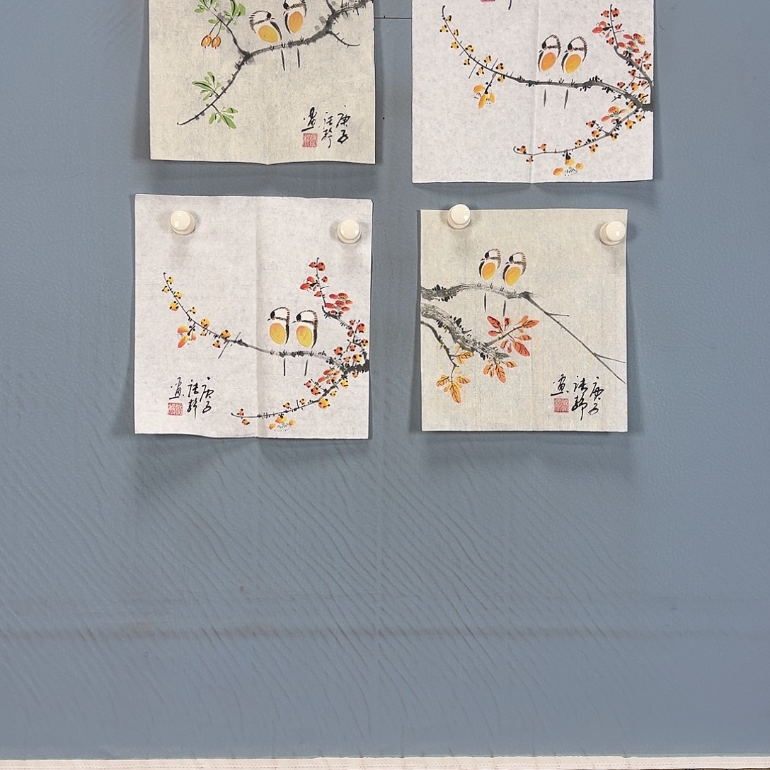 国画433 牡丹一如您的脸颊美丽的