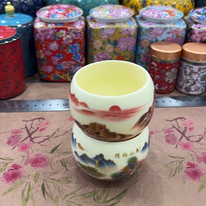 陶瓷制品高端茶叶罐
