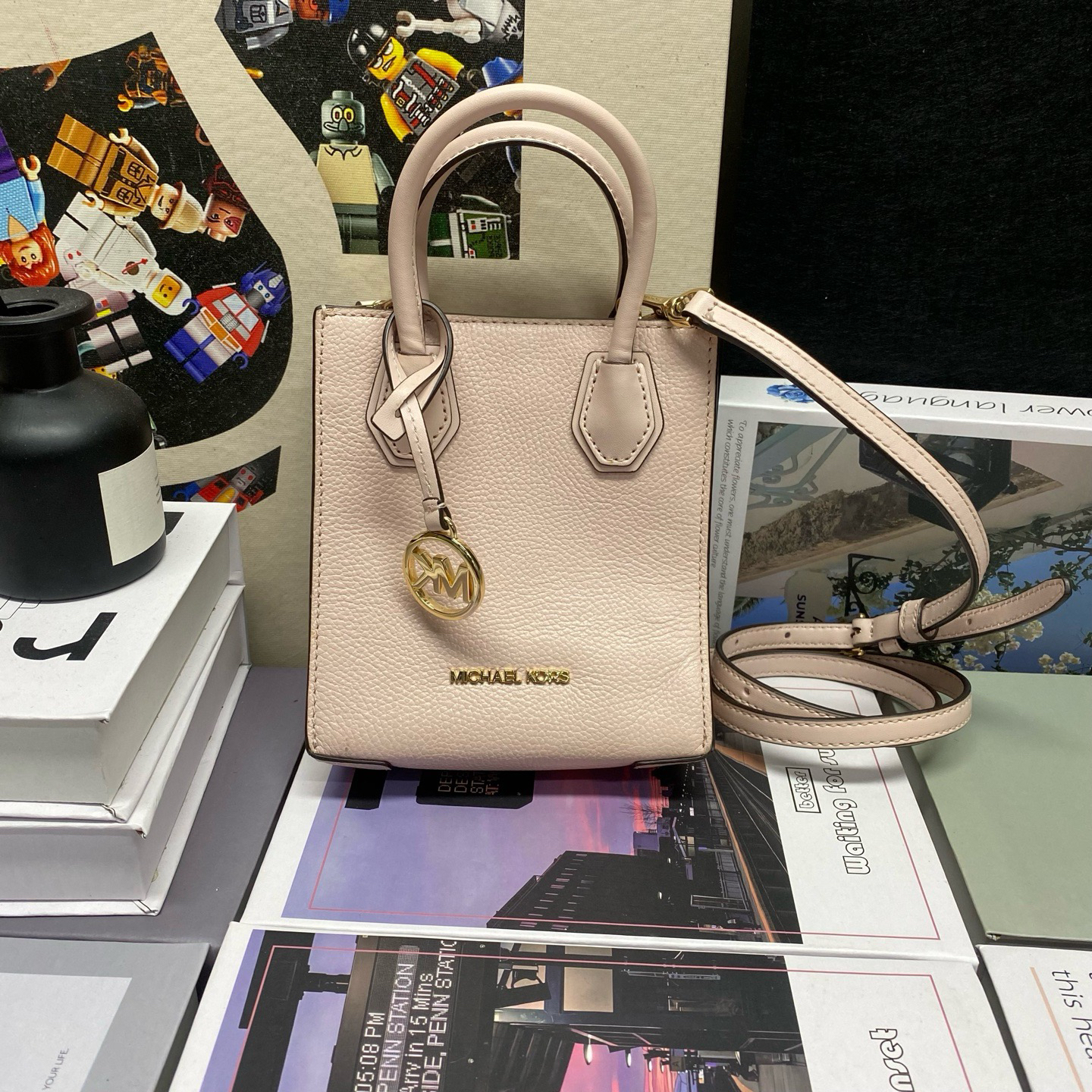 95新 MICHAEL KORS/迈克高仕 22683斜挎包15*17