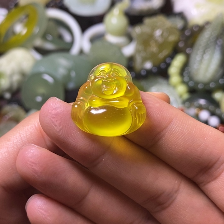 岫玉岫玉颈饰未镶嵌