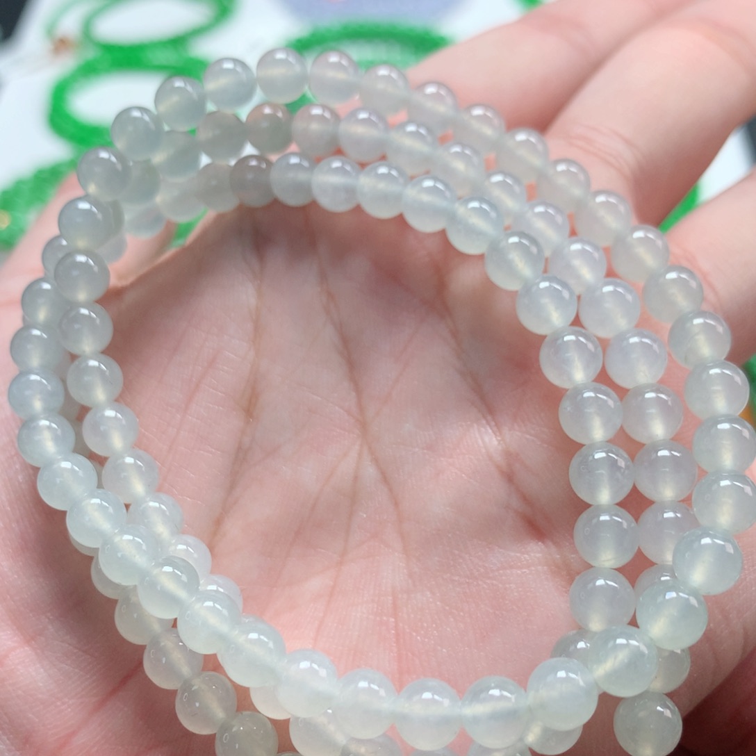 翡翠未镶嵌手链翡翠