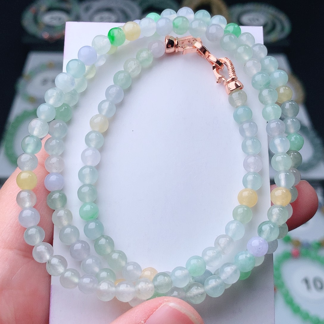 翡翠手串未镶嵌翡翠