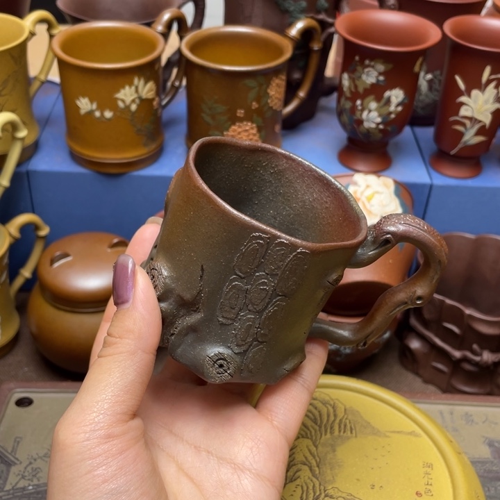 紫砂茶杯紫砂主人杯