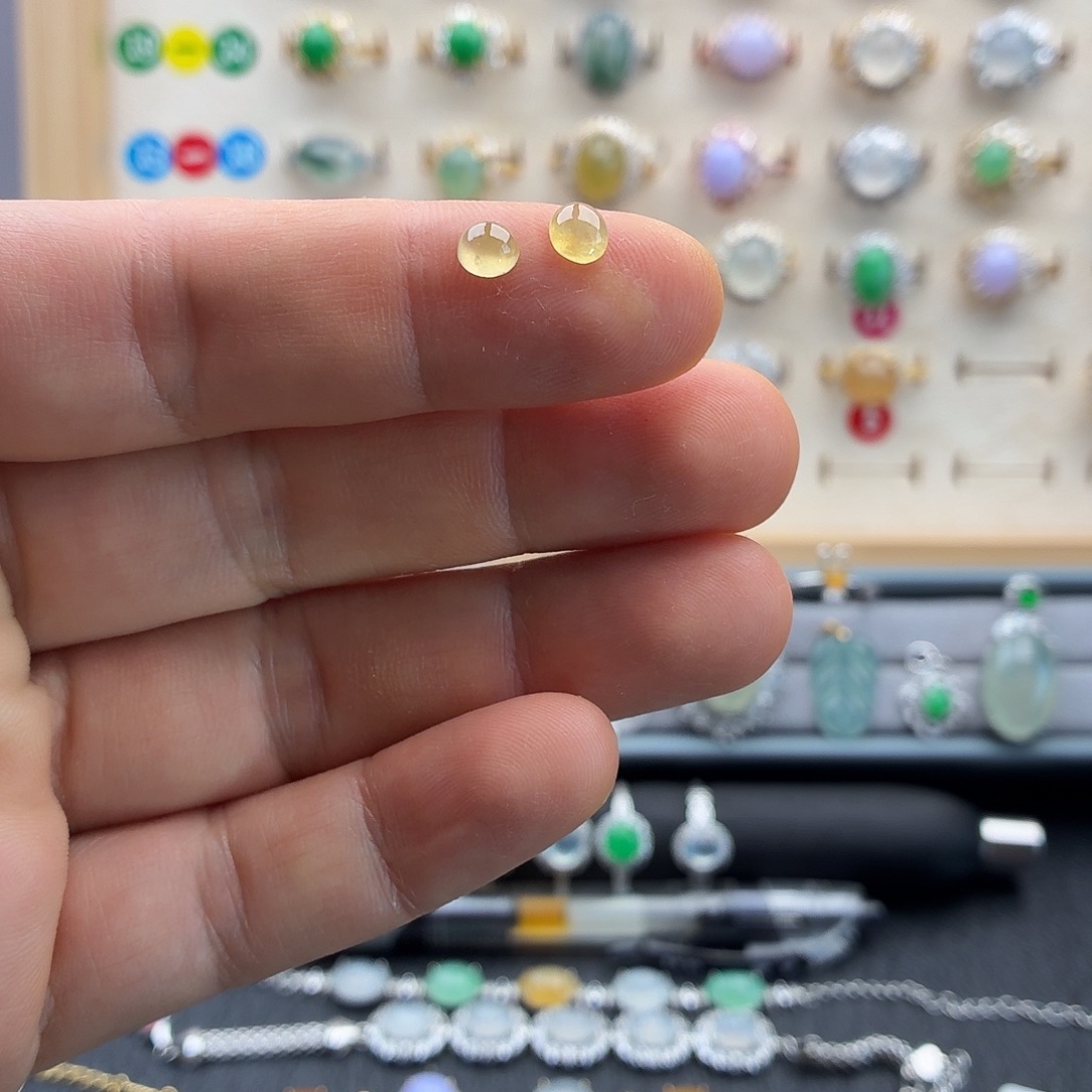 可***里翡翠未镶嵌戒指天然缅甸翡翠A货，假一赔三