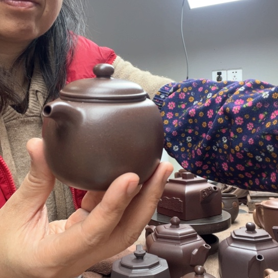 紫砂茶壶T**n原矿紫泥