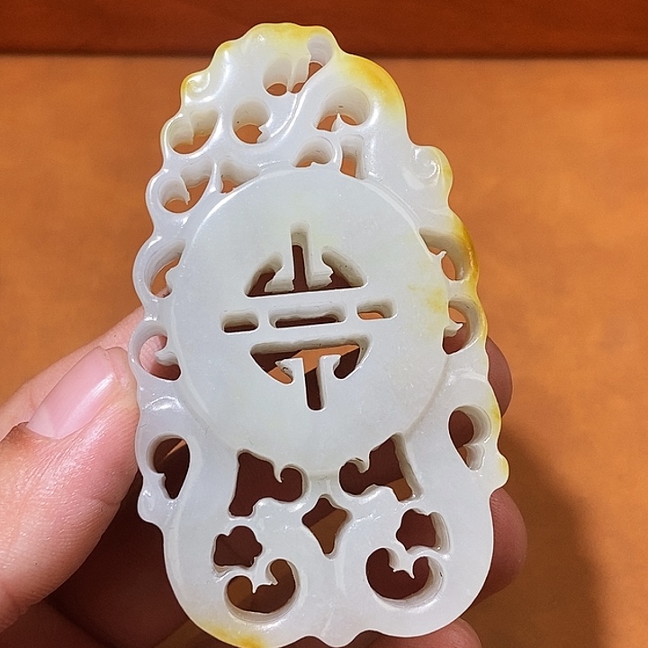 和田玉未镶嵌颈饰HX