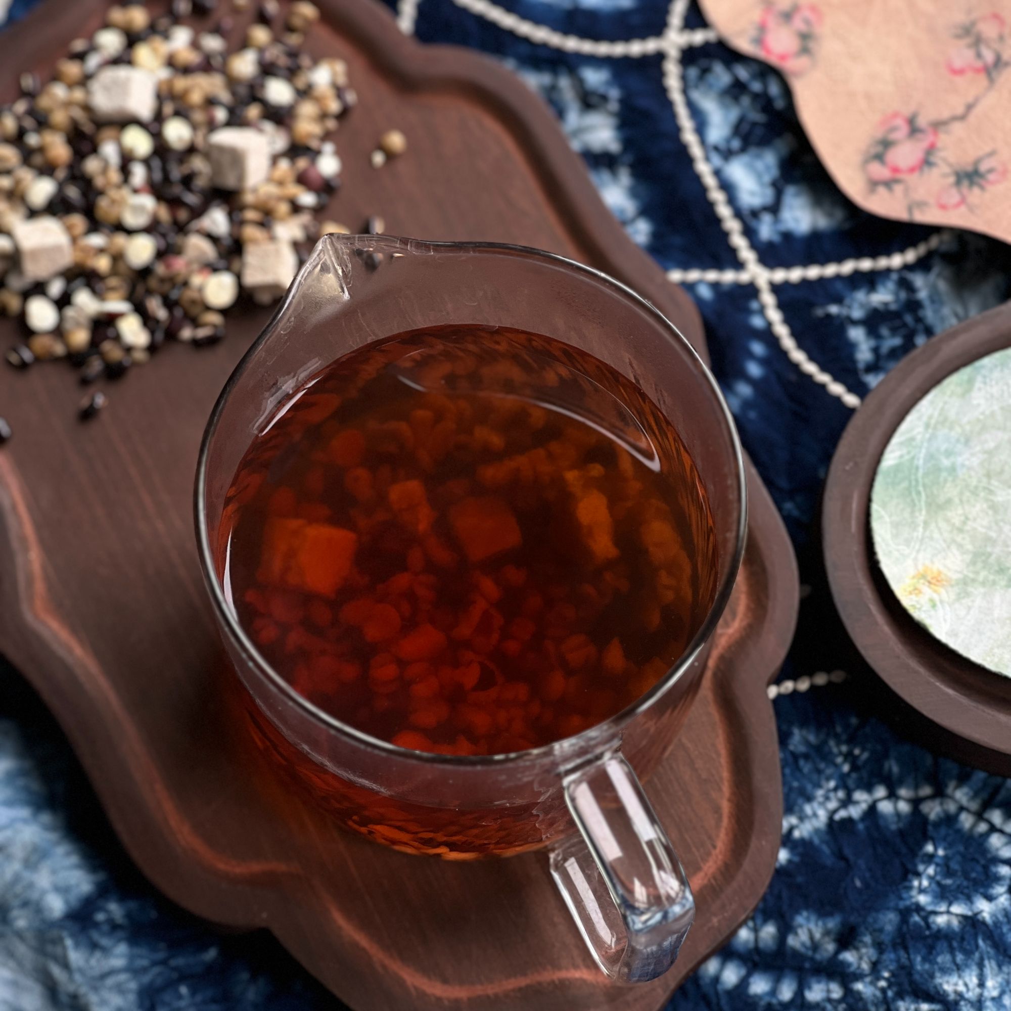 不山 · 轻如燕三蒸茶薏米赤小豆茯苓芡实古法制作 480g独立袋装