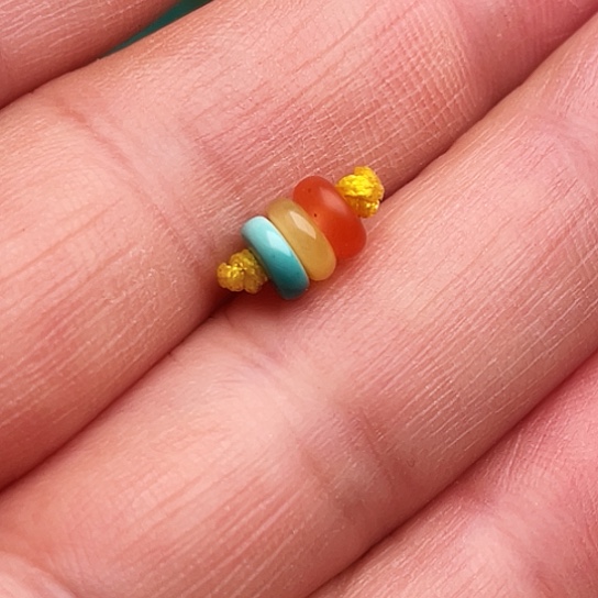 绿松石未镶嵌吊坠(不含链)