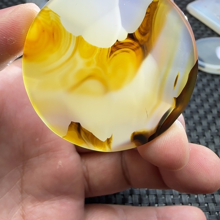 曌***空玛瑙/玉髓未镶嵌颈饰