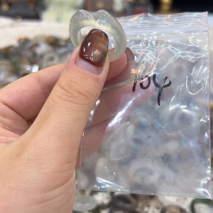 玛瑙/玉髓合金戒指104港17