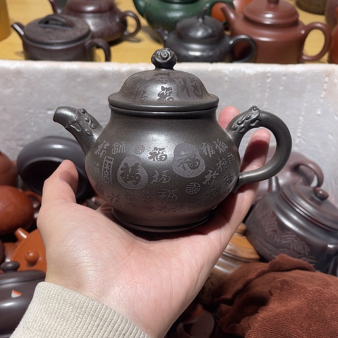 紫砂茶壶宜兴紫砂壶30