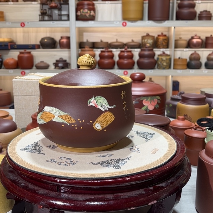 紫砂茶叶罐茶叶罐