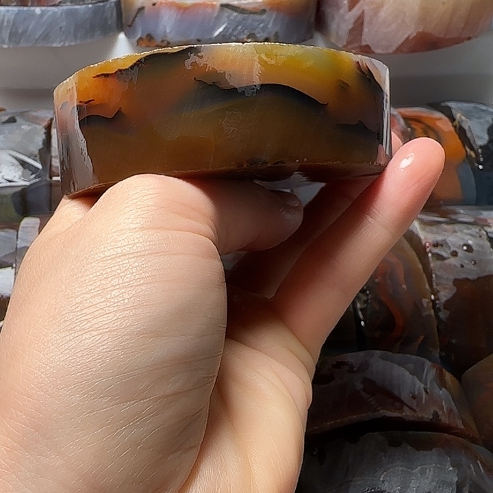 曼***袁定制玛瑙定制天然玛瑙手镯