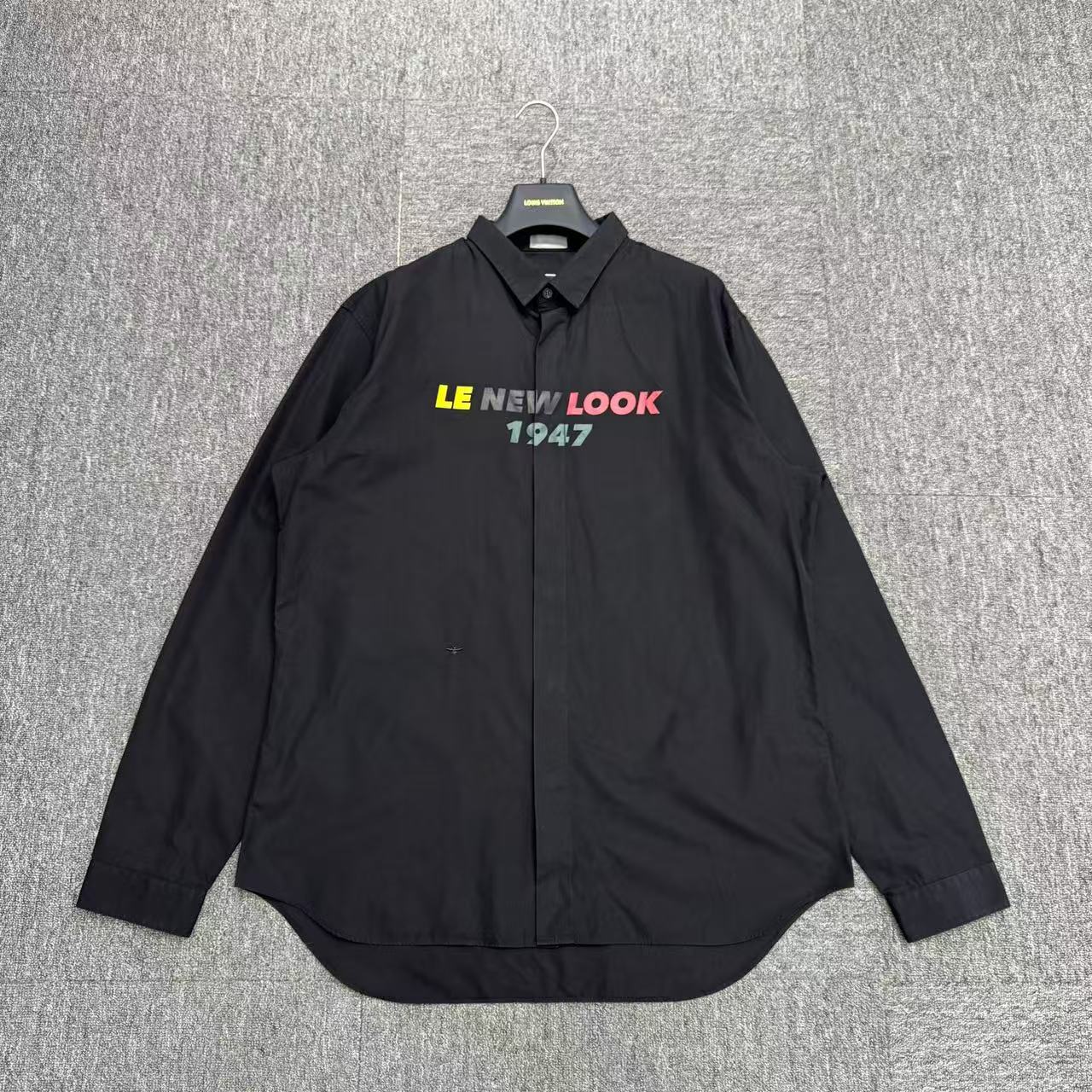 95新 DIOR/迪奥 1947字母印花衬衫/44码/18577