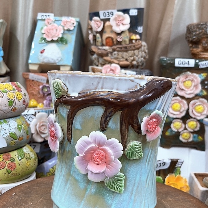 红陶粗陶多肉花盆