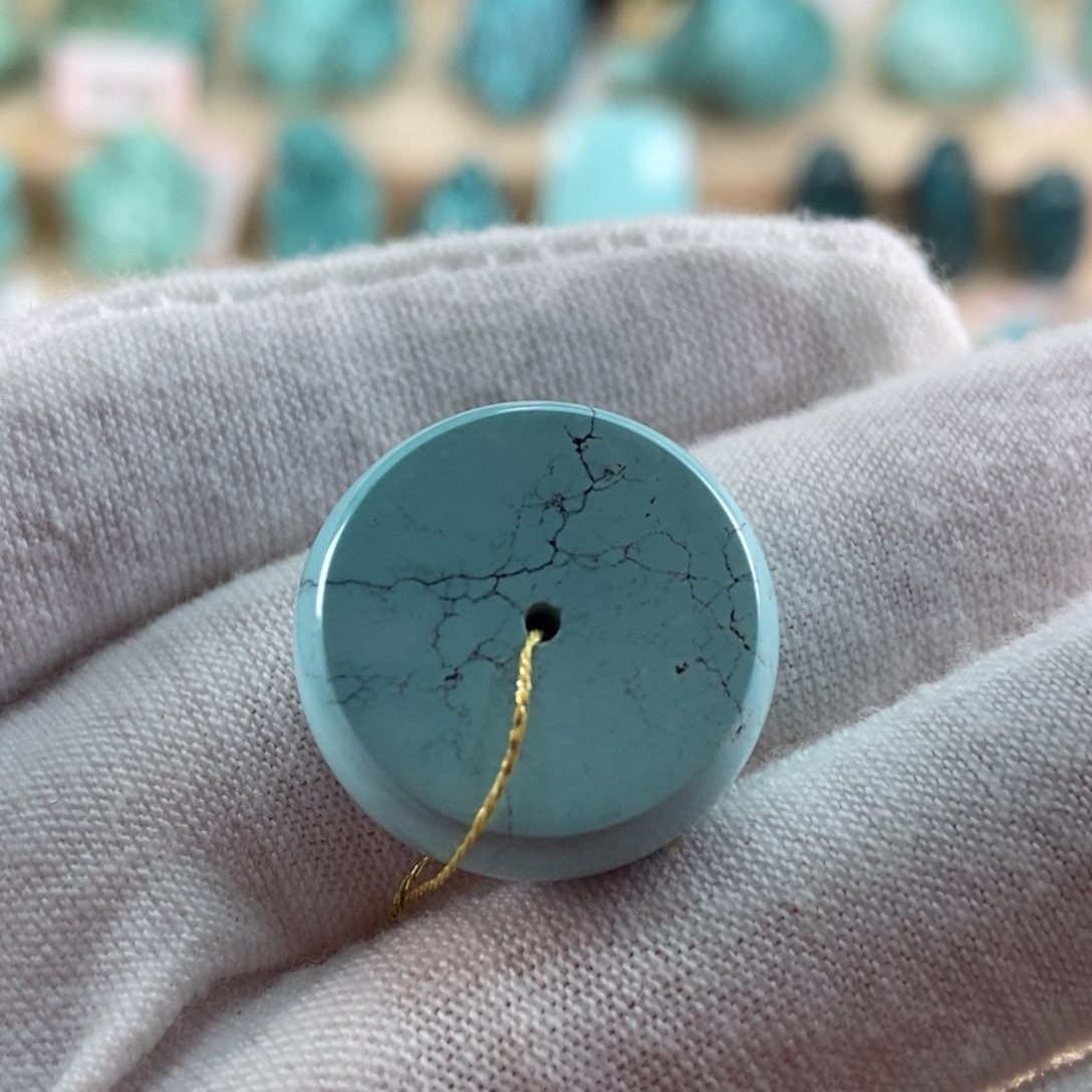 绿松石珠宝奇石未镶嵌