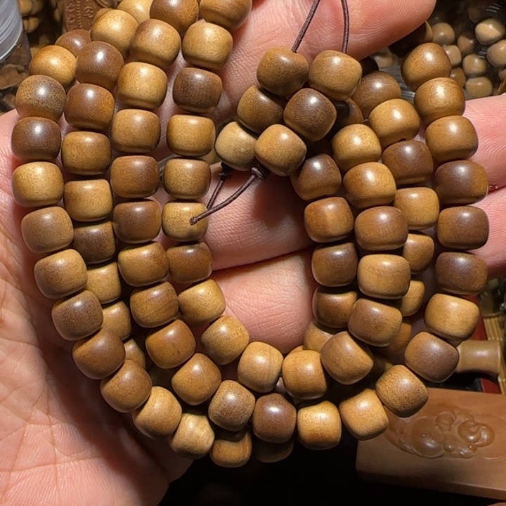 檀香木老山檀香8×9×108黑肉横纹沉水