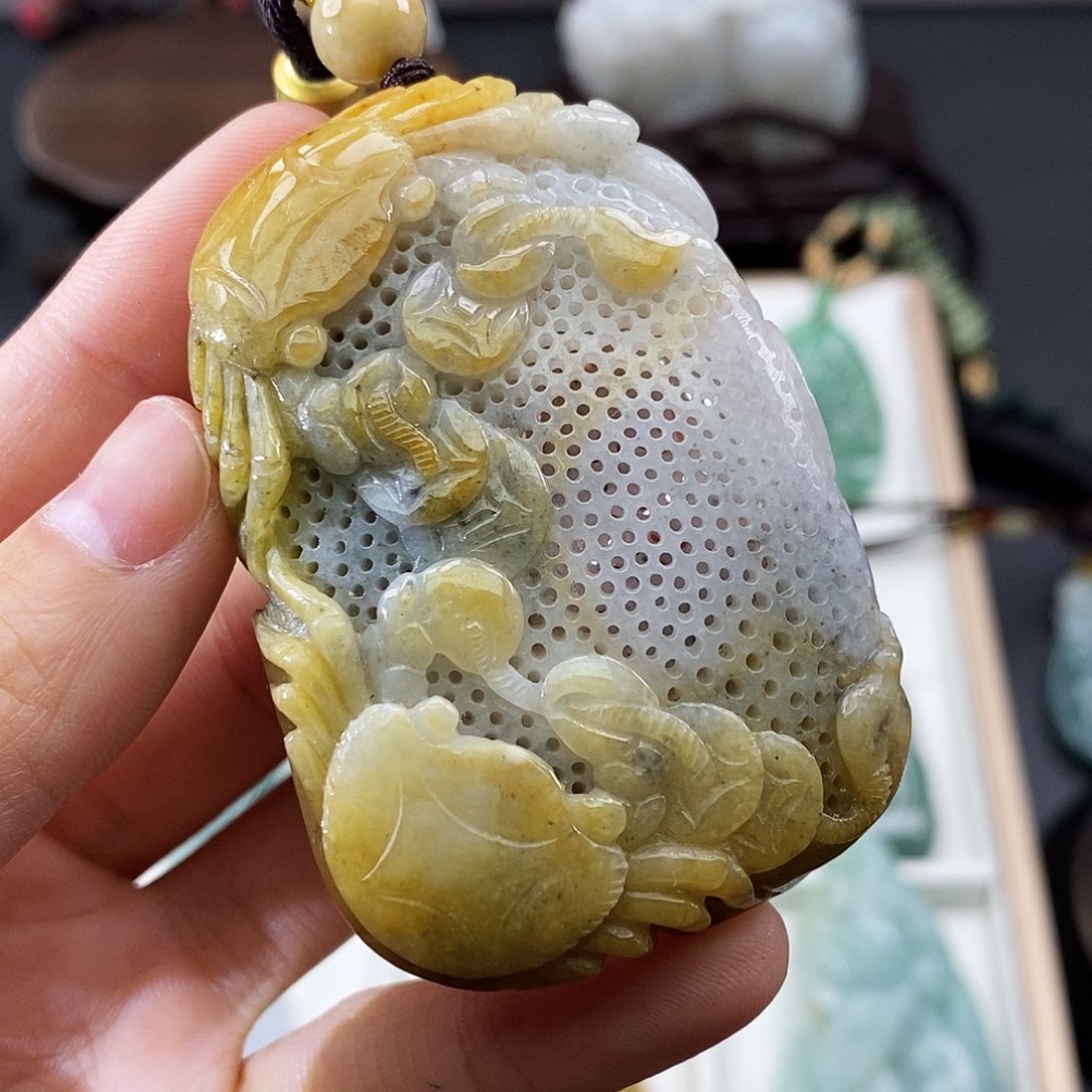 翡翠未镶嵌颈饰海*、缅甸翡翠a货