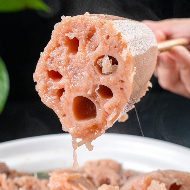 湖北洪湖新鲜煲汤粉藕正宗现挖九孔红莲藕特产斤3斤5斤