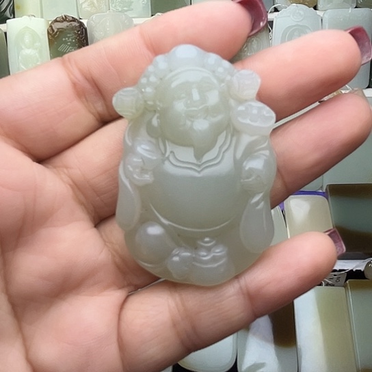 颈饰未镶嵌和田玉