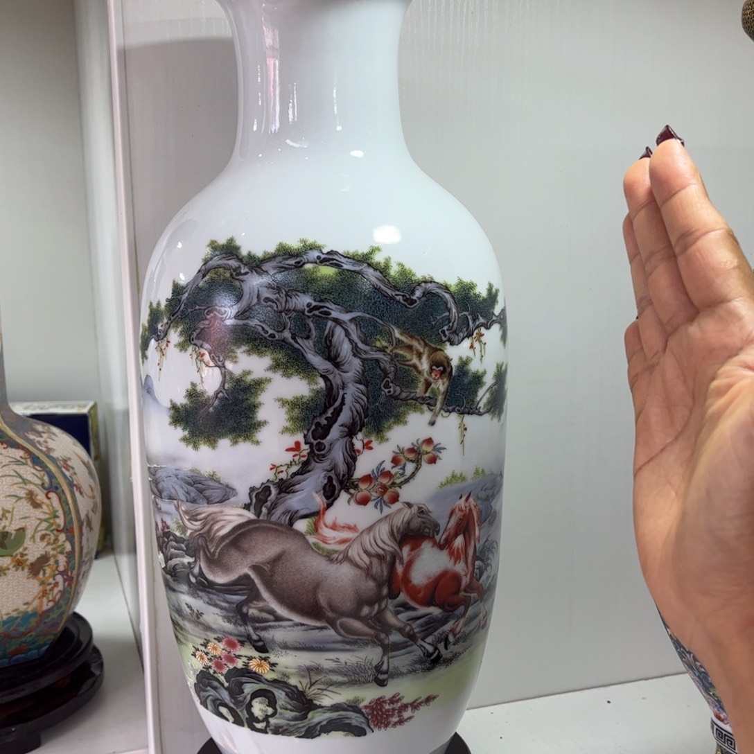 景德镇陶瓷花瓶摆件