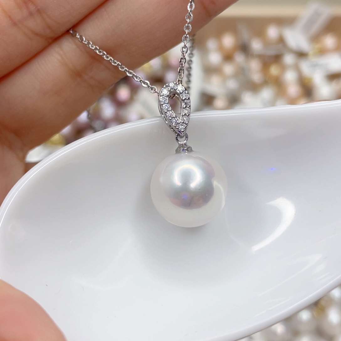淡水珍珠未镶嵌吊坠(赠链)