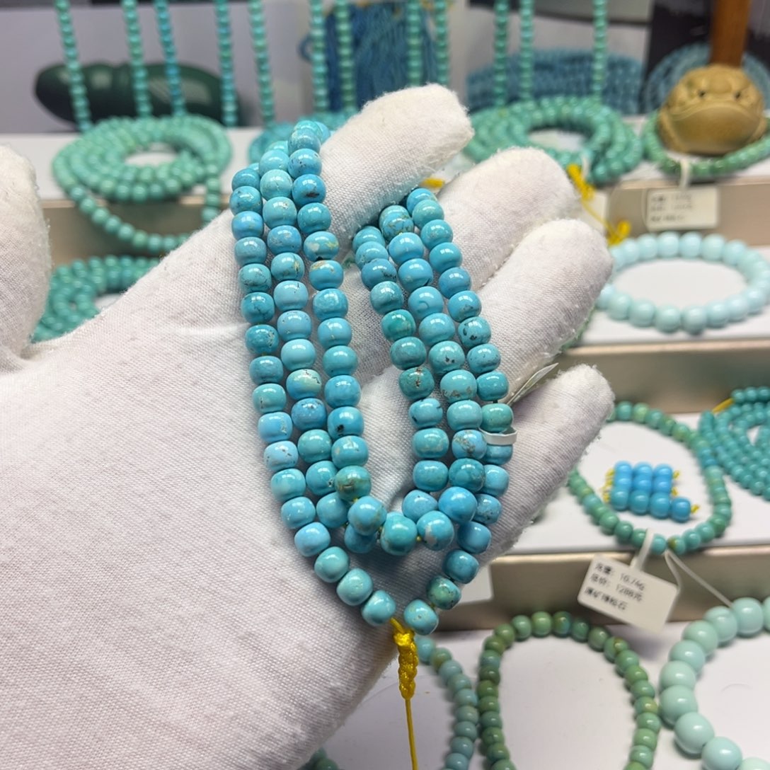 绿松石未镶嵌手链