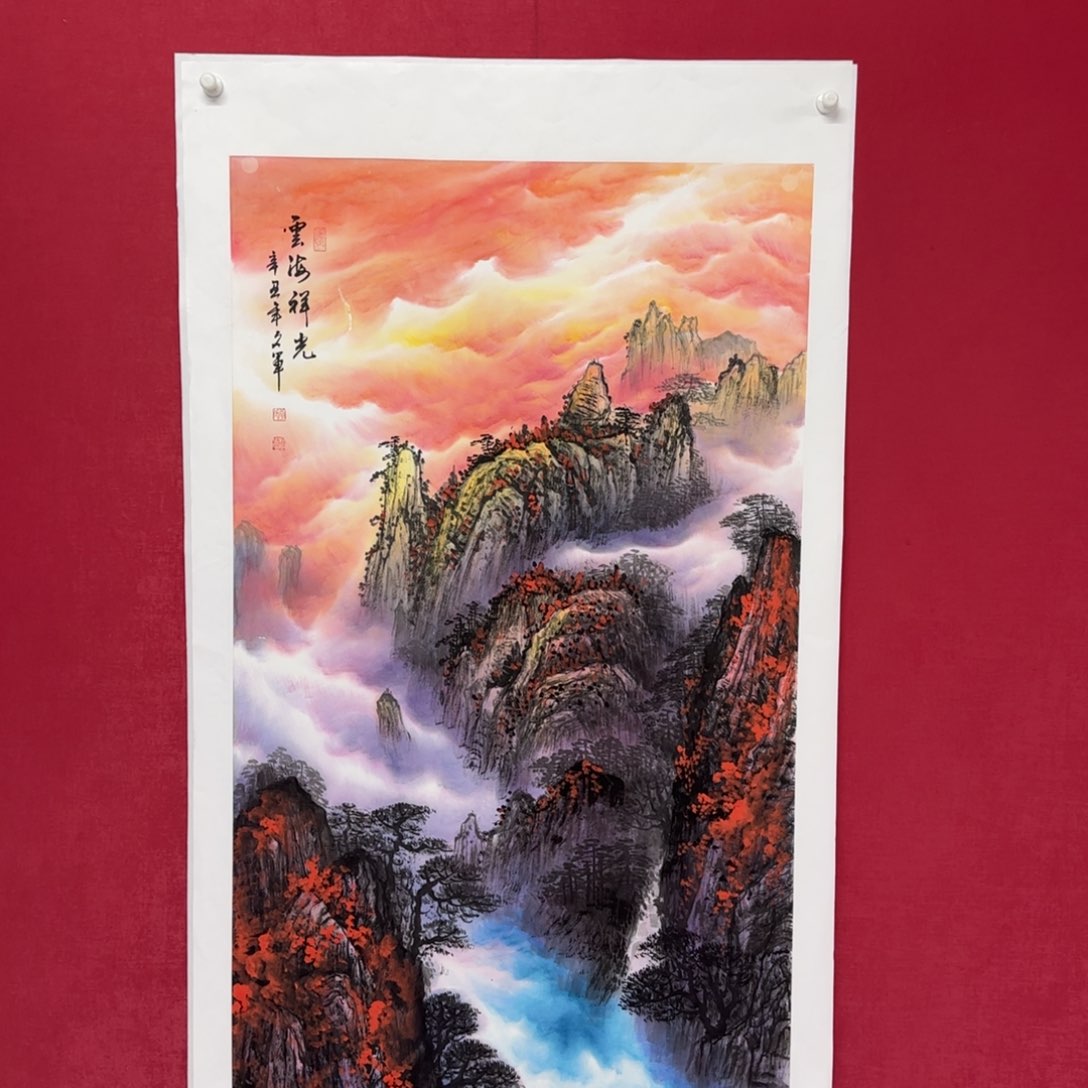 国画国画李文军老师精品