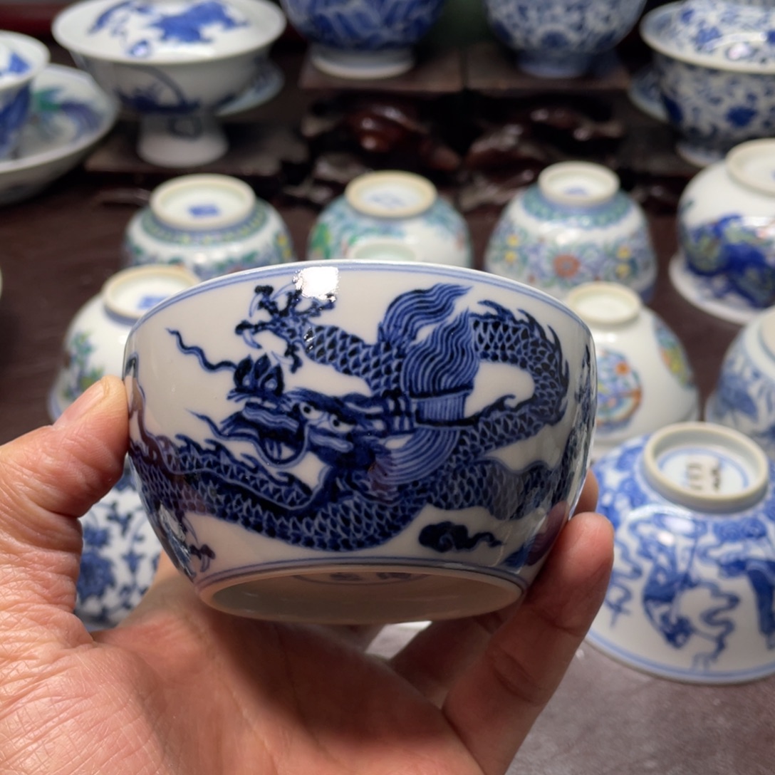 瓷片景德镇陶瓷现代手工陶瓷茶具