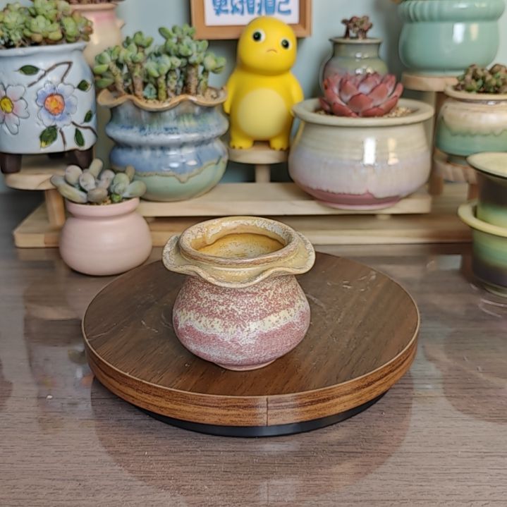 景德镇手工陶瓷盆 口5.5