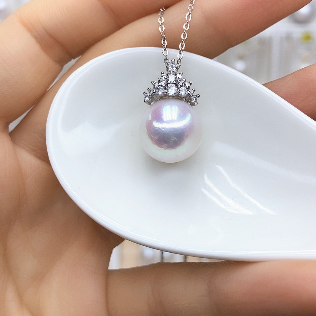 淡水珍珠合金颈饰