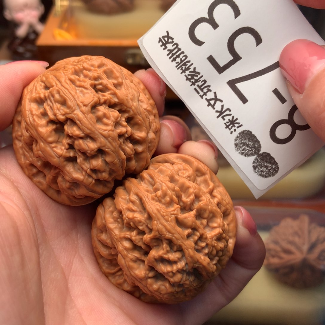 文玩核桃把件44粗筋