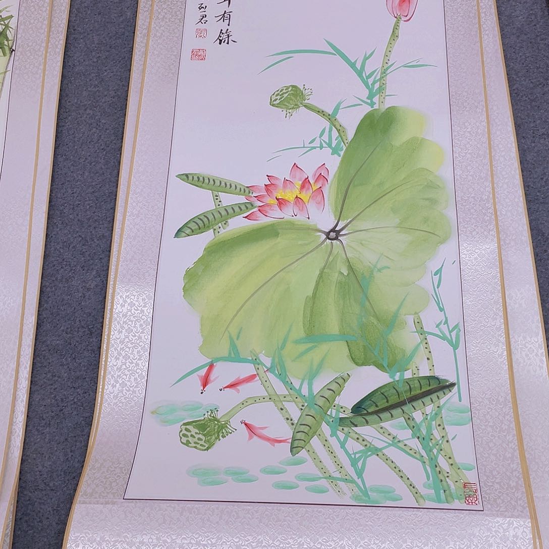国画手绘作品欣赏和