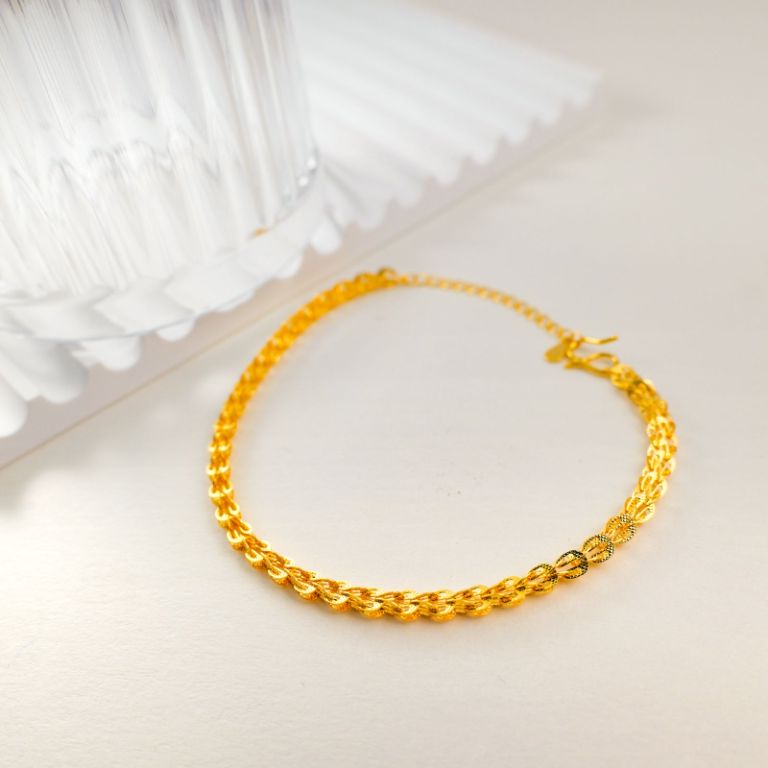 足银手链 凤尾手链