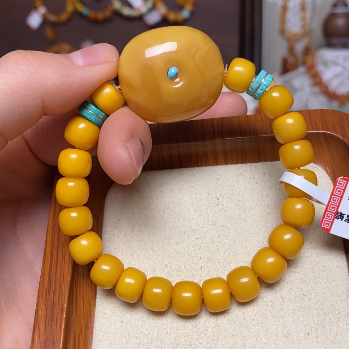 【闪购商品】手链蜜蜡未镶嵌手串