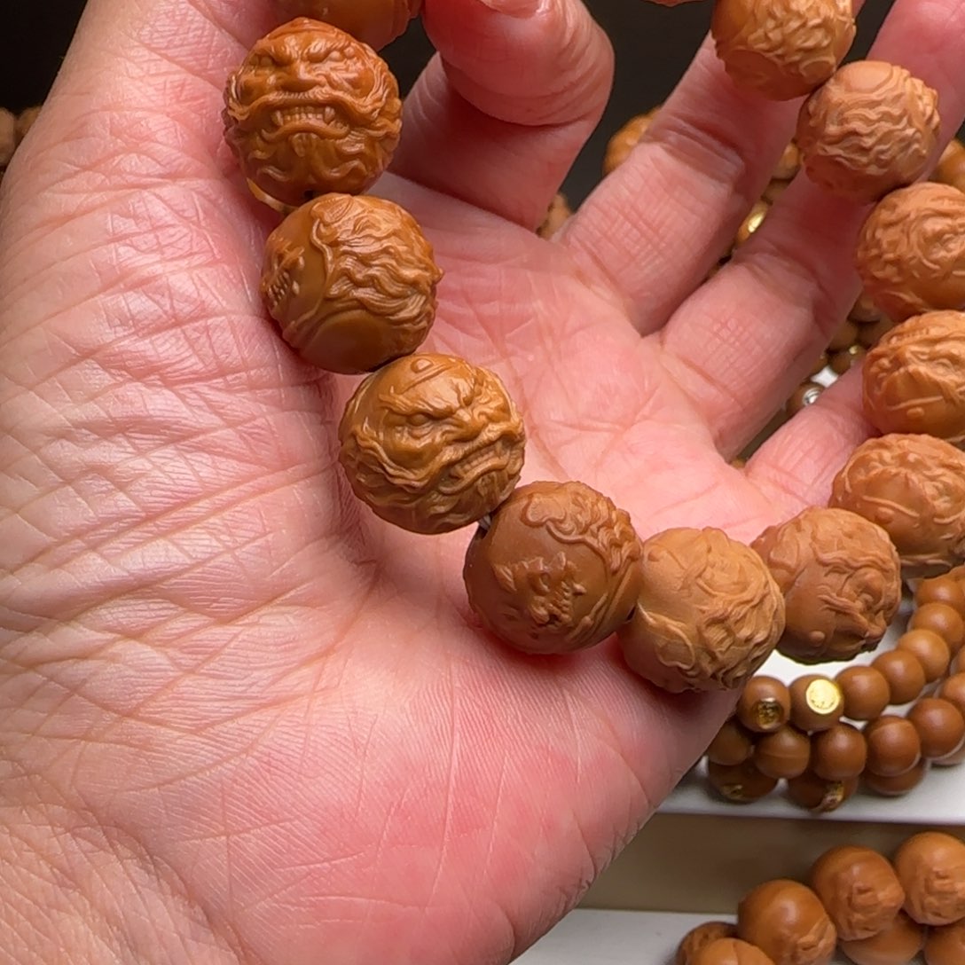 猴头核桃吊坠福利款钟馗纳福15-16