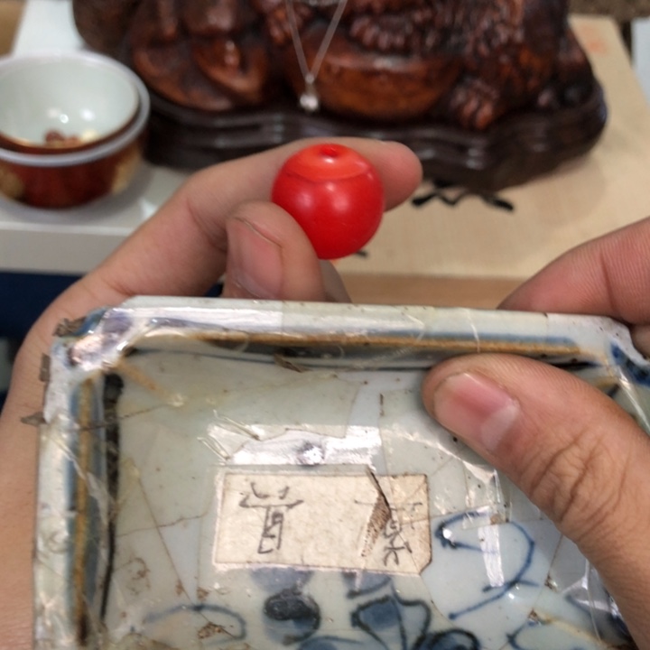 陶瓷孤品单件车里拍