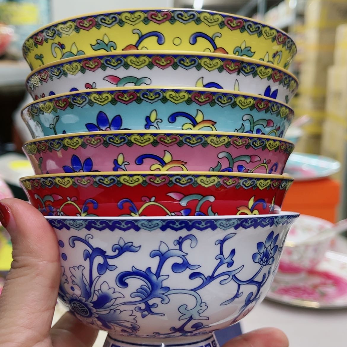 【闪购商品】骨瓷4.5寸6…………………………