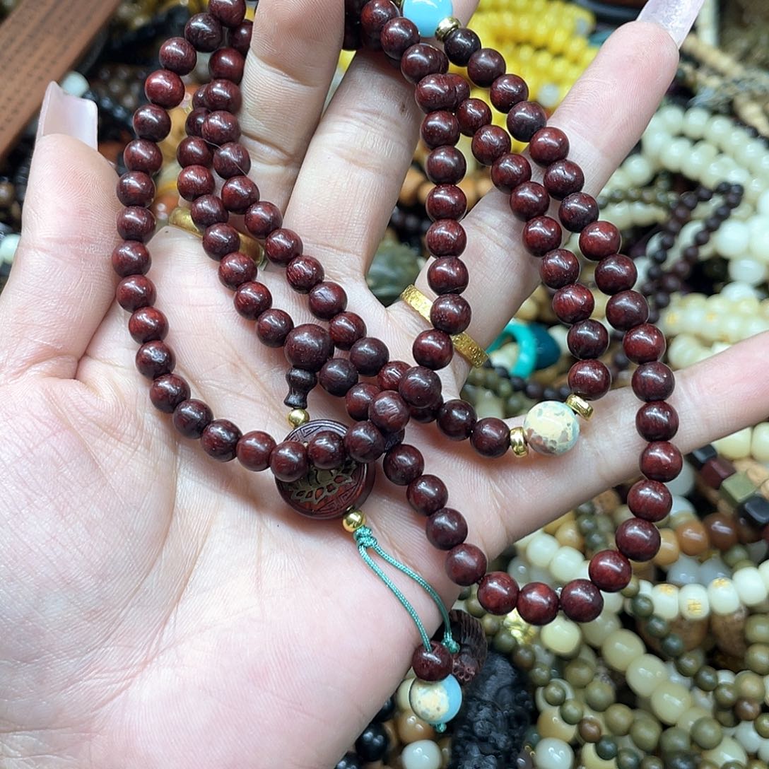 维腊木（绿檀）无事牌