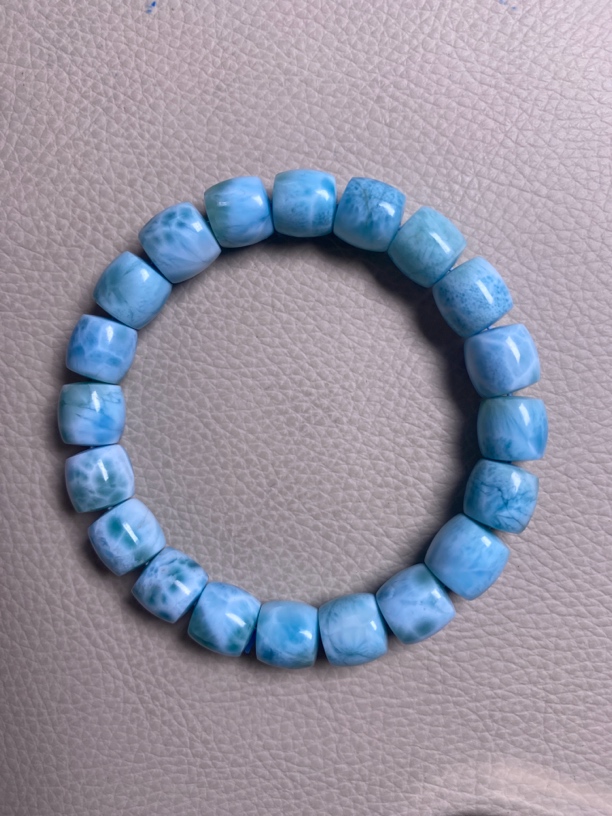 高品质“满龟背纹”海纹石 直切手串 10➕