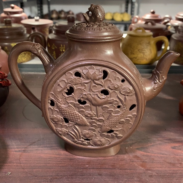 紫砂茶壶原矿手工4