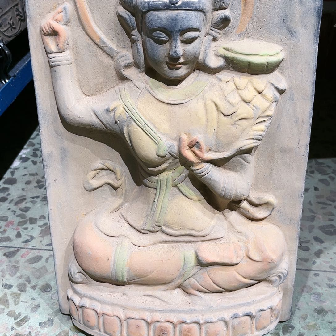 时*家瓦当摆件茶台的一