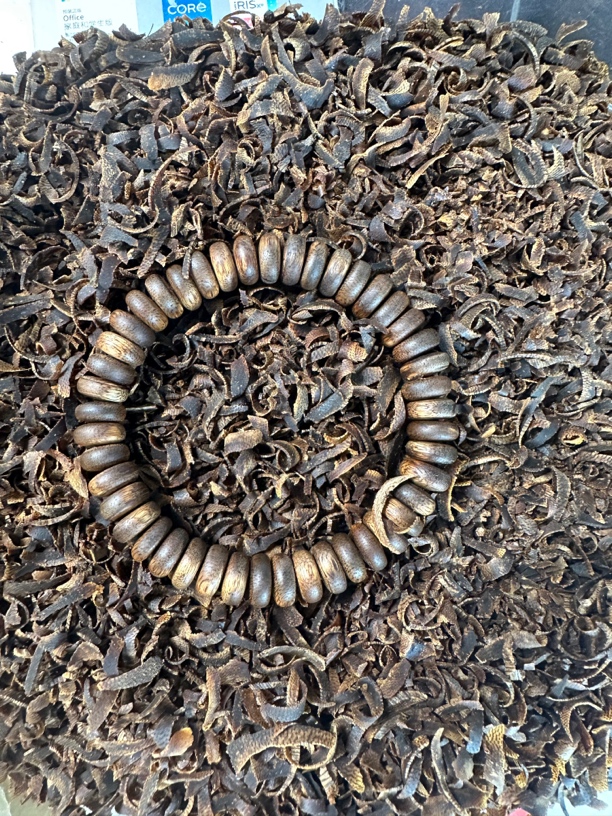 沉香HLD005奇楠沉香10算盘珠7g单原材料多样性发一