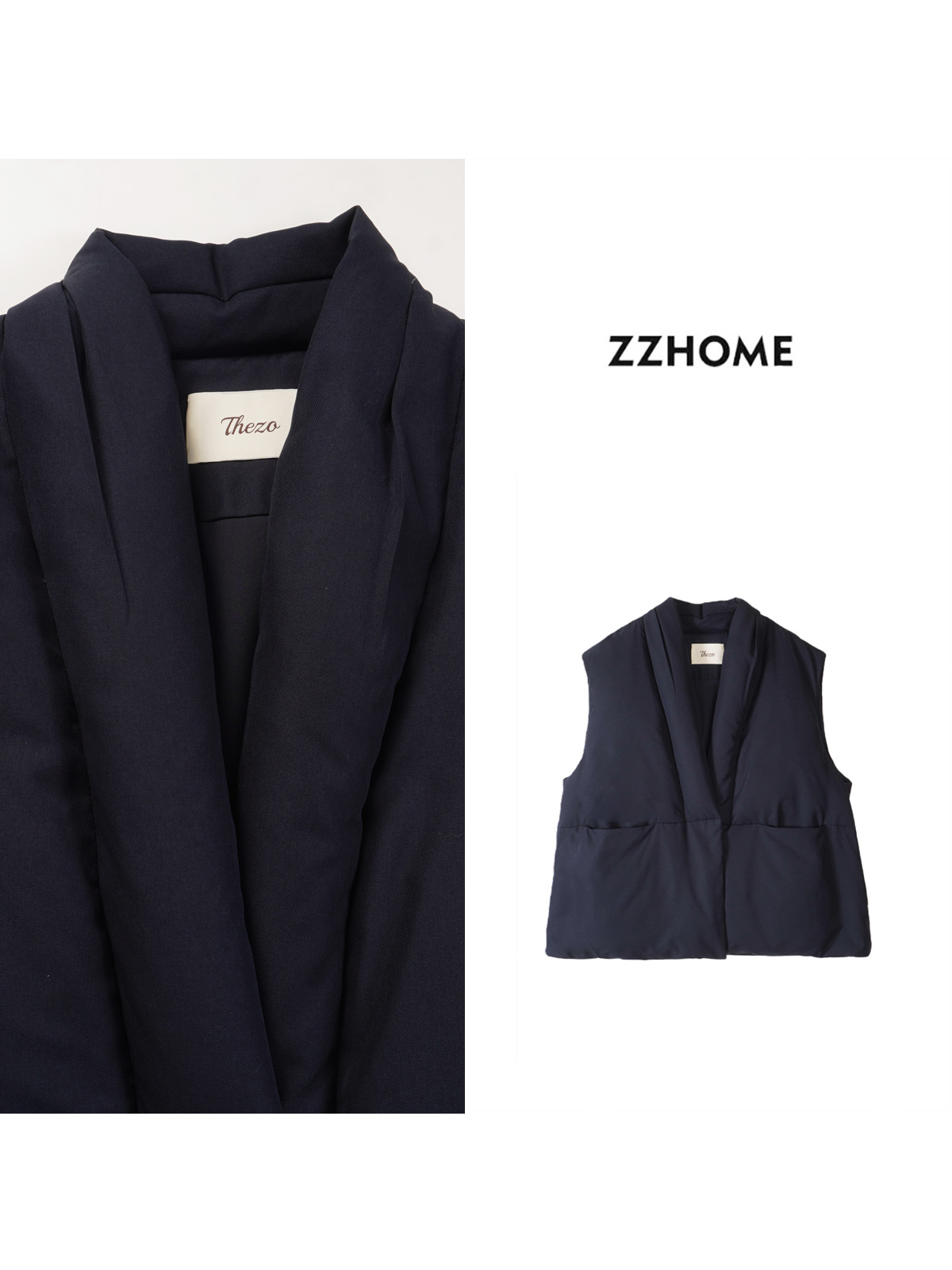 ZOZO HOME ｜暖冬刚需泡芙城市鹅绒马甲q172420p