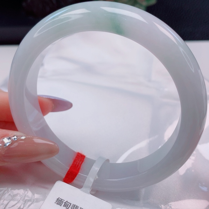 翡翠未镶嵌手镯60圈