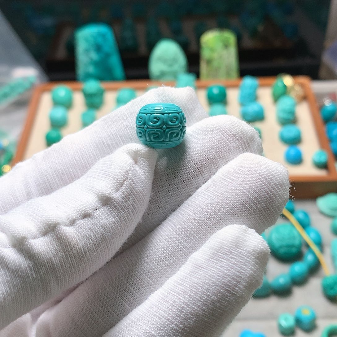 湖北原矿13mm回纹珠老型