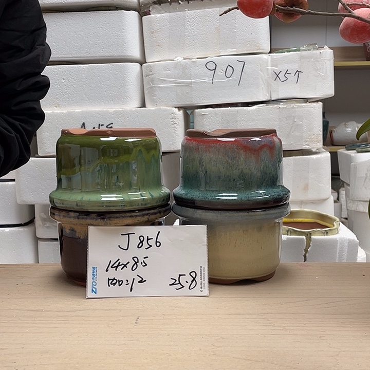 粗陶多肉花盆微瑕856