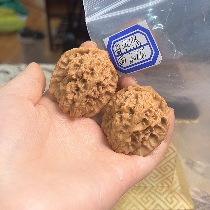 文玩核桃把件非嫁接马老四