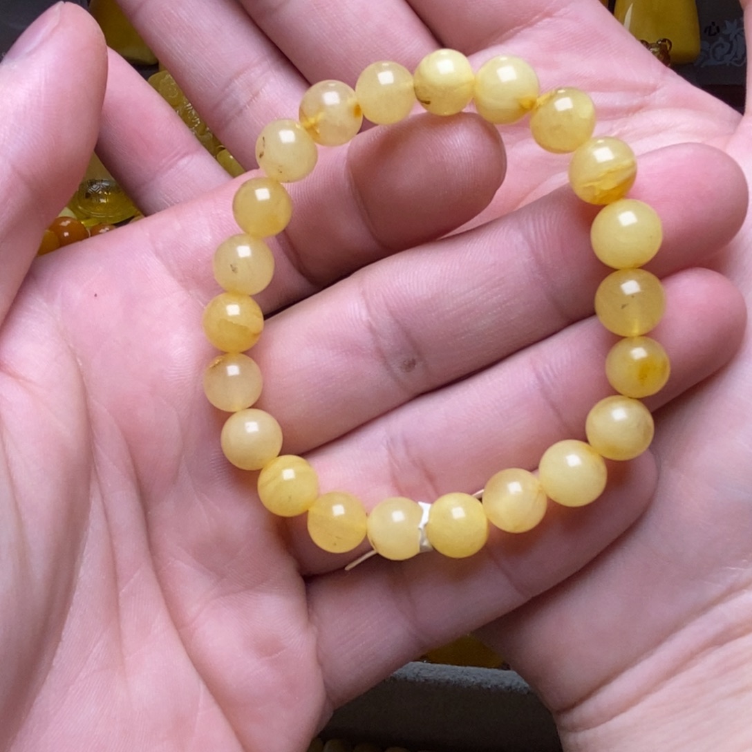 琥珀未镶嵌裸石蜜蜡