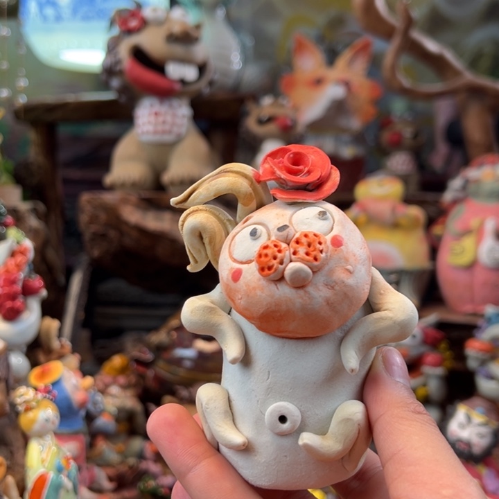 摆件陶小镇青花每日有新品